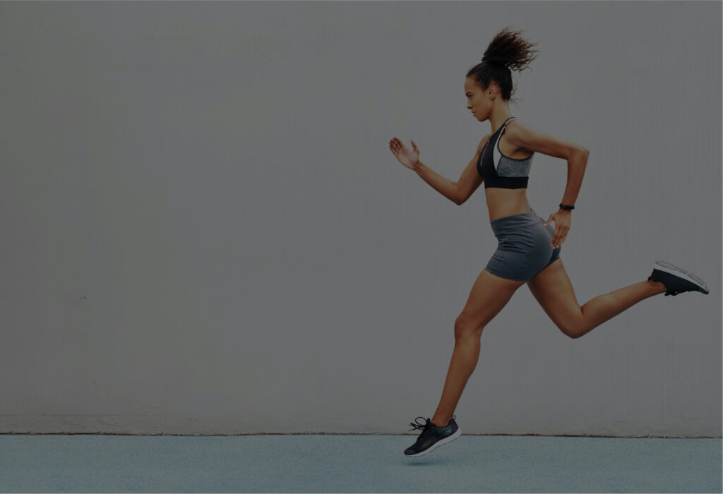 Woman running